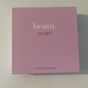 Beaut Sculpt Rose Quart Gua Sha tool
